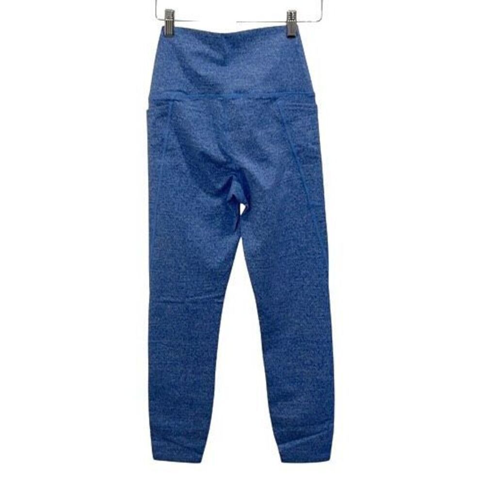Addison Bay Womens Heather High Waisted Ludlow Pull-on Leggings Blue Small NWT - Picture 6 of 13